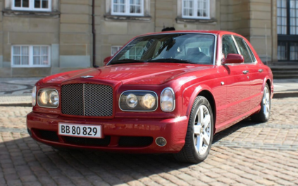 Lej en bentley, eksklusiv bryllupskørsel, elegant bryllupsbil