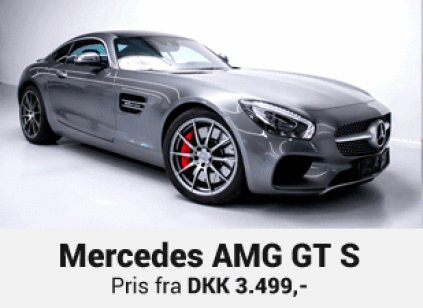 lej en amg gts, konfirmationskørsel, lej en mercedes, booking af konfirmation