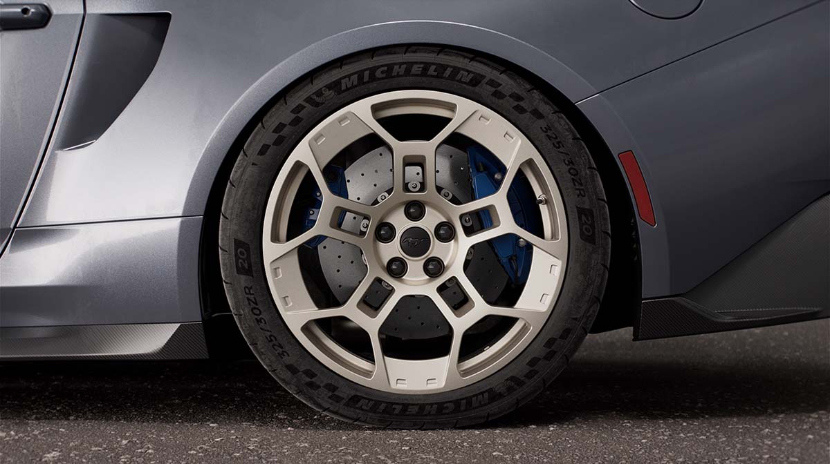 Mustang GTD Back Wheel
