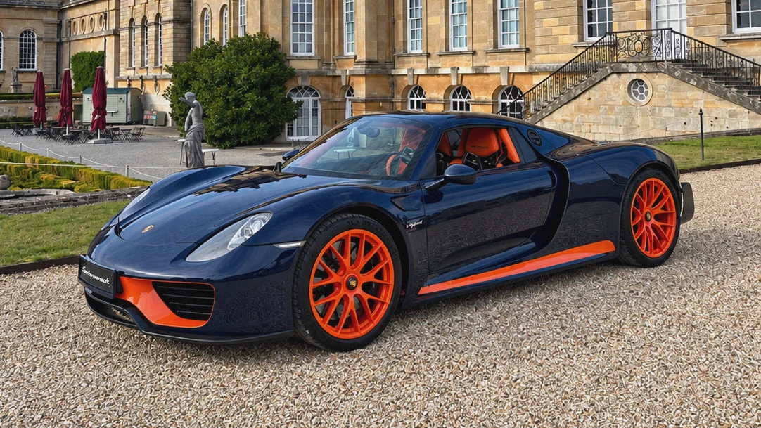Unikt Porsche 918 Coupé gør sjælden optræden ved Salon Privé