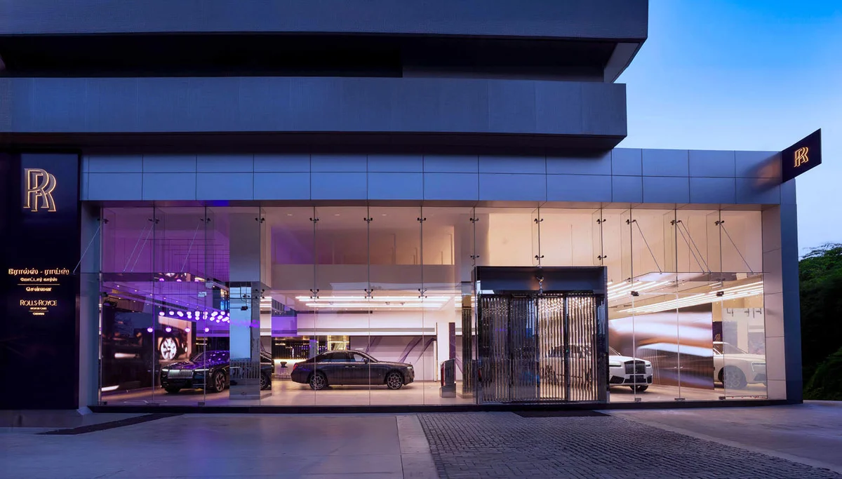 Rolls-Royce åbner nyt showroom i Chennai, Indien